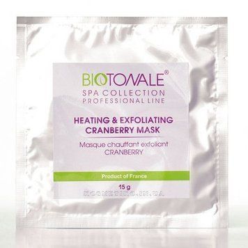 Самонагревающаяся пилинг &ndash; маска с клюквой HEATING CRANBERRY MASK Biotonale 15 г саше ВТ00134 фото