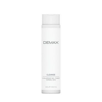 Гель-тонік з гіалуроновою кислотою Gel Tonic For Normal Skin Demax 250 мл lot 216-1 фото