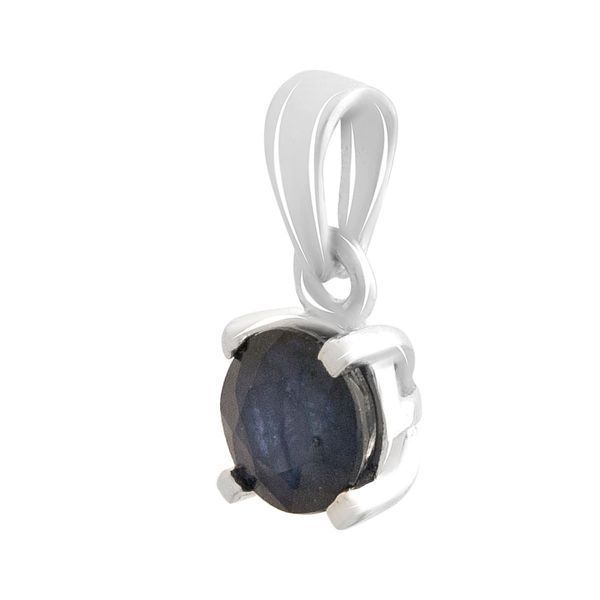 Серебряная подвеска с сапфиром 0.66ct (2143291) 2143291 фото