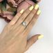 Серебряное кольцо с натуральным топазом 4.031ct, вес изделия 2,65 гр (2089513) 18 размер 2089513 фото 3