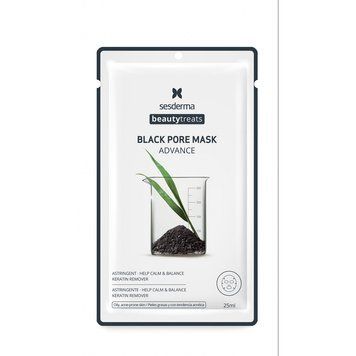 Маска очищающая для лица Sesderma Black pore mask 25 мл 20000669 фото