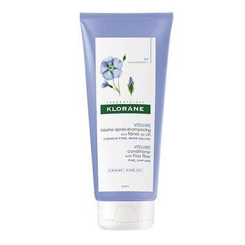 Клоран Лен Бальзам-ополаскиватель для объёма волос Klorane Baume apr&egrave;s-shampooing aux fibres de lin, 200 мл 242736 фото