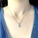 Серебряная подвеска с изумрудом 0.697ct (2042327) 2042327 фото 3