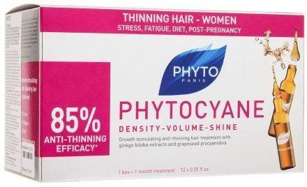 Фито Фитоциан Средство против выпадения волос у женщин Phyto Phytocyane Thinning Hair Treatement Women 3701436910143 фото