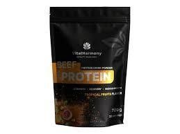 Говяжий протеин - Тропические фрукты, Beef Protein &ndash; Tropical Fruits VitalHarmony, 700 г VH037 фото