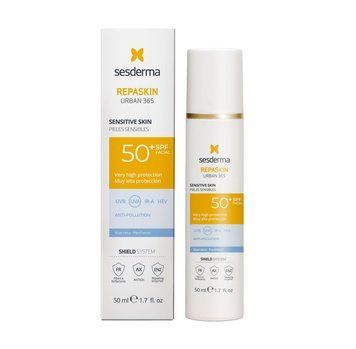 Сесдерма Солнцезащитный крем для лица для чувствительной кожи SPF 50+ Sesderma Repaskin Urban 365 SPF50+ 50 мл 40008224 фото