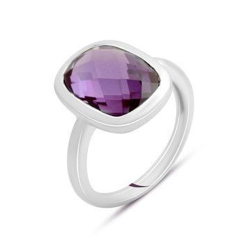Срібна каблучка з олександритом 8.6ct, вага виробу 4,29 гр (2144908) 18 розмір 2144908 фото