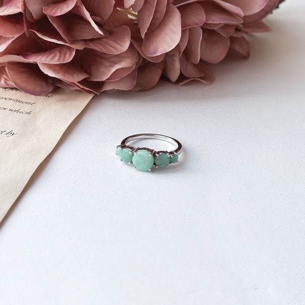 Серебряное кольцо с натуральным изумрудом 2.633ct, вес изделия 3,17 гр (1803493) 17.5 размер 1803493 фото