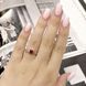 Серебряное кольцо с натуральным рубином 0.883ct, вес изделия 2,68 гр (2165590) 17 размер 2165590 фото 5