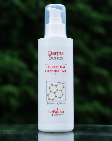 Нормализующий гель для очистки ULTRA-NORM CLEANSING GEL DERMA SERIES 200 мл P171 фото