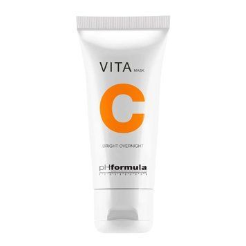Нічна зволожувальна маска VITA C bright overnight mask pHformula 50мл 014pH фото