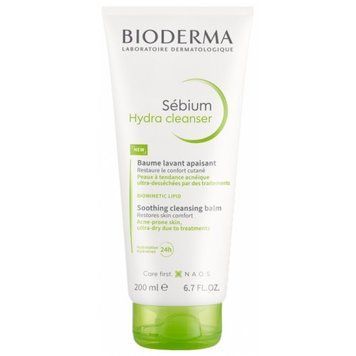 Биодерма Себиум Гидра очищающий бальзам Bioderma Sebium Hydra Cleanser 200мл 28646 фото