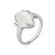 Серебряное кольцо с опалом 1.35ct, вес изделия 3,19 гр (2085737) 17.5 размер 2085737 фото 1