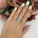 Серебряное кольцо с натуральным топазом 3.943ct, вес изделия 3,39 гр (2097143) 18 размер 2097143 фото 2