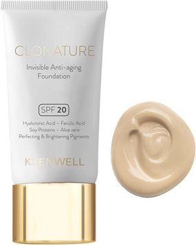 Омолаживающий тональный флюид тон 1 Keenwell Clonature SPF 20 30 мл K1424501 фото