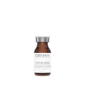 Ревіталізуюча мезосироватка, Vita Re-Derm 10 мл Demax lot 806 фото