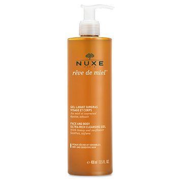 Нюкс Медовая Мечта гель для лица и тела Nuxe Reve de Miel Gel lavant surgras visage et corps, 400 мл 9702927 фото