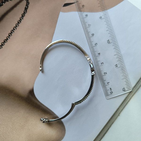 Серебряный браслет с натуральным ониксом, фианитами, вес изделия 9,06 гр (60002144) 18 размер 2183310b фото