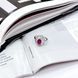 Серебряное кольцо с натуральным рубином 2.03ct, фианитами, вес изделия 4,01 гр (2165125) 17.5 размер 2165125 фото 2