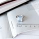 Серебряное кольцо с натуральным топазом 9.91ct, вес изделия 6,08 гр (2165972) 18 размер 2165972 фото 4