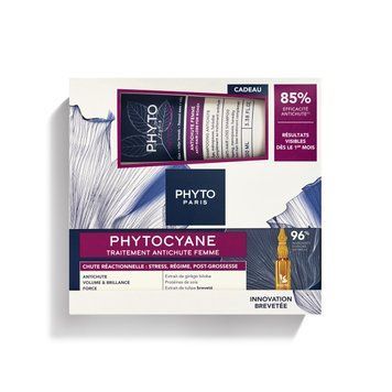 Фитоциан Набор средство 12х5мл + шампунь 100мл Phyto Phytocyane Women Anti Hair Loss + Shampoo PH5002131 фото