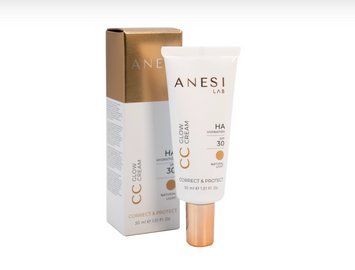 Тональный СС крем оттенок светлый CC Glow Cream Anesi Lab 50 мл CC Glow Cream light фото