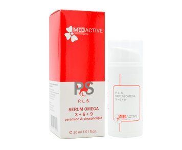 Відновлювальна сироватка омега 3+6+9 Medactive P. L. S. SERUM OMEGA 3 + 6 + 9 ceramide & phospholipid, 30 мл MEDA0028 фото
