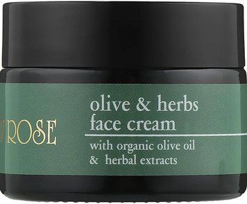 Зволожуючий та поживний крем Olive & Herbs face cream Yellow rose 50 гр 1020505 фото