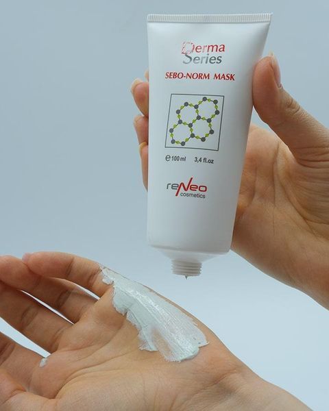 Себоррегулирующая маска с успокаивающим эффектом SEBO-NORM MASK DERMA SERIES 100 мл Н146 фото