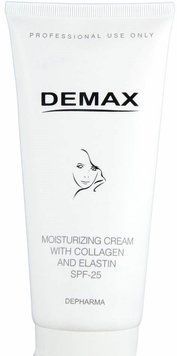 Зволожуючий денний крем з колагеном та еластином SPF 25 Moisturizing Cream SPF 25 Demax 150 мл150 мл lot 175-2 фото