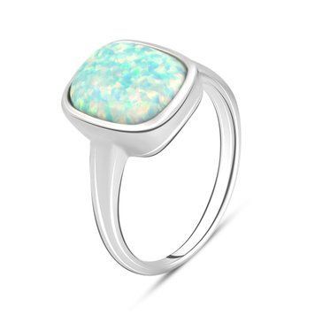 Срібна каблучка з опалом 2.069ct, вага виробу 3,81 гр (2097433) 18 розмір 2097433 фото
