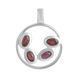 Срібна підвіска з рубіном 1.2ct (2140344) 2140344 фото 1