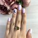 Серебряное кольцо с Султанит султанитом 3.613ct, вес изделия 3,67 гр (2050872) 17.5 размер 2050872 фото 4