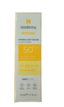 Сесдерма Солнцезащитный флюид для лица Sesderma Repaskin Invisible Fluid SPF 50, 50 мл 40008197 фото