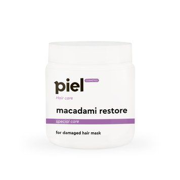 Восстанавливающая маска для поврежденных волос Piel Macadami Restore Mask 500 мл 0485 фото