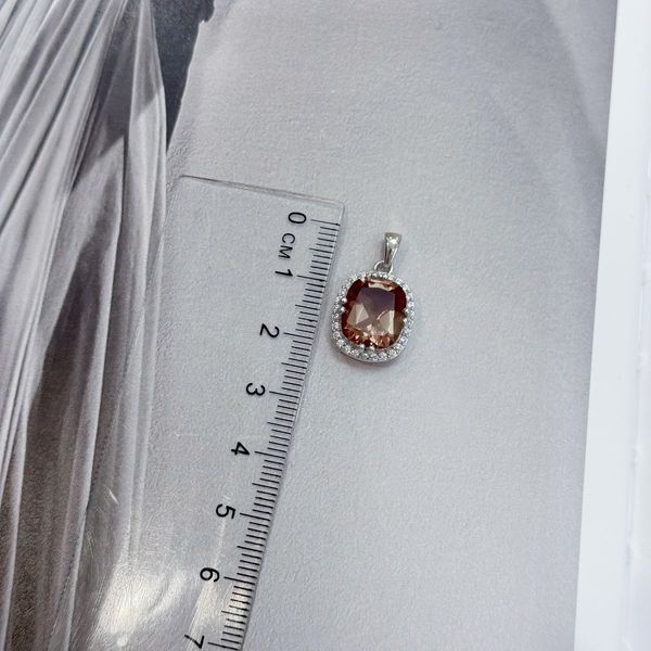 Срібна підвіска з султанітом 5.489ct (2171423) 2171423 фото