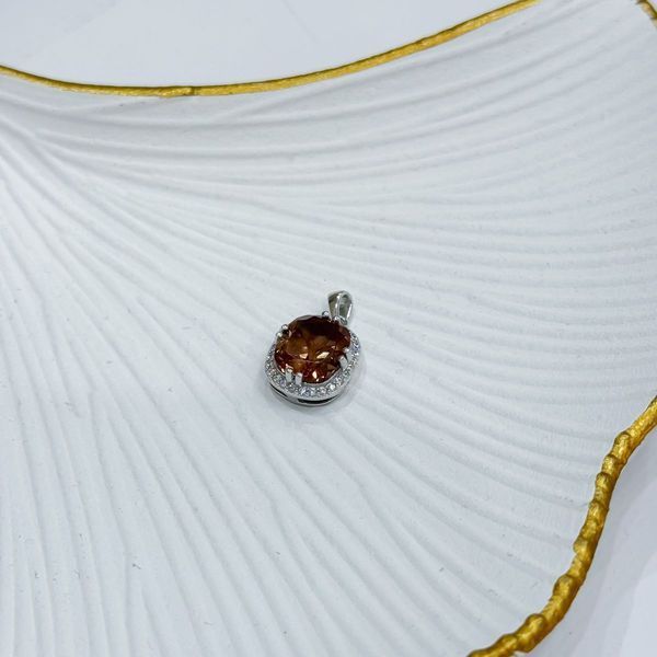Срібна підвіска з султанітом 5.489ct (2171423) 2171423 фото