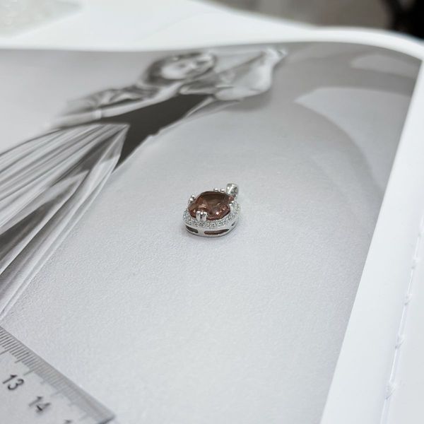 Срібна підвіска з султанітом 5.489ct (2171423) 2171423 фото