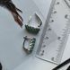 Срібні сережки з натуральним смарагдом 3.628ct (2180012) 2180012 фото 4