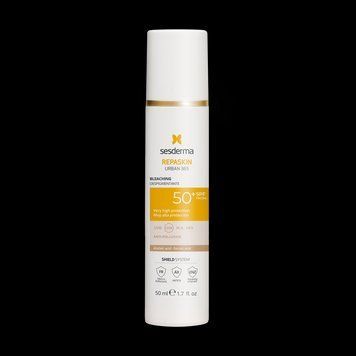 Сесдерма Депигментирующий солнцезащитный крем для лица SPF50 Sesderma Repaskin Urban 365 Despigmentante 50 мл 40008215 фото