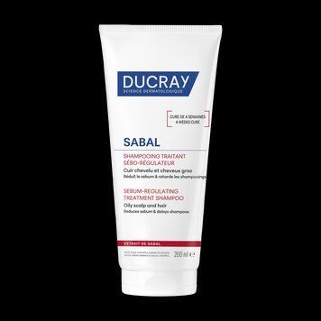 Дюкрэ Сабаль себорегулирующий шампунь Ducray Sabal Sebum-regulating shampoo, 200 мл 268175 фото