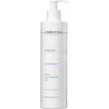 Молочний очисний гель для сухої та нормальної шкіри Christina Fresh Milk Cleansing Gel 300 мл CHR020 фото