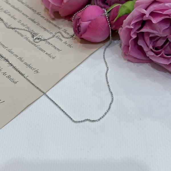 Серебряная цепочка с без камней, вес изделия 1,82 гр (2173151) 400 размер 2173151 фото