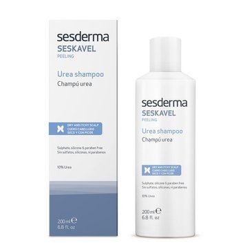 Очищающий шампунь с мочевиной SeSDerma Seskavel Peeling Urea Shampoo 200 мл 40003526 фото