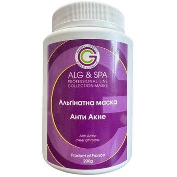 Альгинатная маска Анти Акне Anti Acne Peel Off Mask ALG & SPA, 500г ALG016-500 фото
