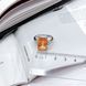 Срібна каблучка з Натуральним золотим кварцом 7.153ct, фіанітами, вага виробу 5,57 гр (2165767) 18.5 розмір 2165767 фото 5