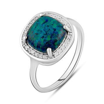 Срібна каблучка з опалом 1.954ct, вага виробу 3,23 гр (2125372) 18.5 розмір 2125372 фото