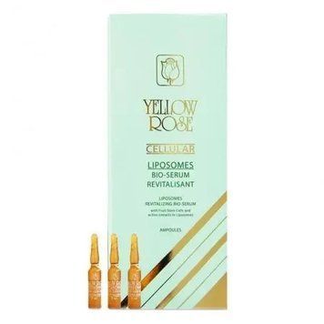 Клітинна біо-сироватка з ліпосомами Cellular liposomes bio-serum Yellow Rose 12 ампул по 3 мл 1090061 фото