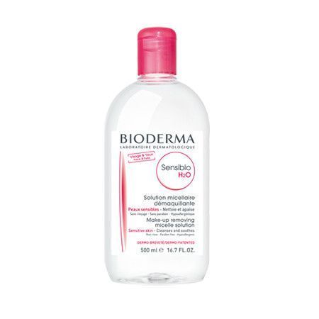 Біодерма Сенсібіо H2O міцелярний лосьйон Bioderma Sensibio H2O solution micellaire 500 мл 3701129812105 фото