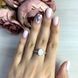 Серебряное кольцо с опалом 1.493ct, вес изделия 2,86 гр (1958759) 17.5 размер 1958759 фото 3